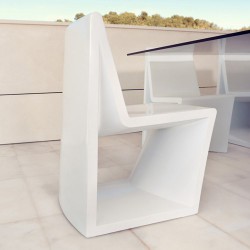 Silla resto Vondom blanco mate Silla resto Vondom blanco mate