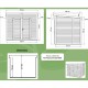 Abri de Jardin en Bois Massif 4.31 mètres carrés - 19mm Skur 4 Anthracite - Baltic