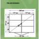 Garten Holz massiv 4.31 Quadratmeter - 19mm Skur 4 anthrazit - Ostsee