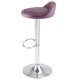 Lot de 2 Tabourets de Bar Violet KosyForm