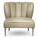 Fuerzas de diseño de silla DALYAN gris Beige BRABBU
