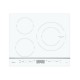 Table Induction Sauter SPI4360W Blanc avec 3 Foyers