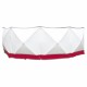 Écran de Protection Trotec VarioScreen avec 4 Panneaux 180 x 180 Rouge