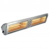 Chauffage Electrique Infrarouge HELIOSA Modèle 99 Silver - 4000 W IPX5
