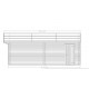 Double Wooden Garage Habrita 42 m2