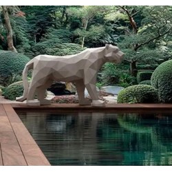 Statue Design Tigre Hyou Origami Vondom