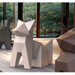 Statue Design Fox Kitsune Origami Vondom