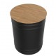 Nevada Wood Pellet Storage Tank Steel and Bamboo Dixneuf Design