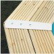 Piscina Legno Ubbink Azura 400x750 H130 Fodera Blu
