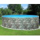 Piscina redonda Azuro Stone Design 5x1.2m