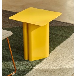 Mesa Lateral de Madeira Black Jet Mindi 50cm VeryForma