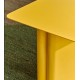 Mesa auxiliar de madera Jet Mindi negra 50cm VeryForma