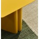 Mesa auxiliar de madera Jet Mindi negra 50cm VeryForma