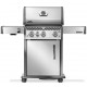 Churrasqueira a gás Napoleon Rogue® PRO 425 BB SIZZLE ZONE™ e 4 queimadores, sendo um deles lateral