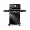 Churrasqueira a gás preta Napoleon Rogue® PRO 425 BB SIZZLE ZONE™ e 4 queimadores, incluindo um lado