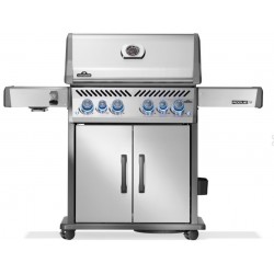 Churrasqueira a gás Napoleon Rogue® PRO-S 525 RSIB em aço inoxidável SIZZLE ZONE™ com 6 queimadores e 1 traseira