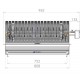 Le Marquier Irissarry Barbecue in Acciaio Inox con Girarrosto 78x32