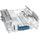 Lavavajillas ActiveWater SuperSilence integrado a BOSCH SMI53M42EU